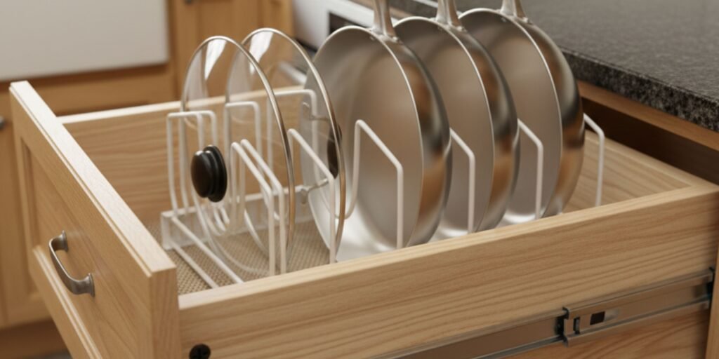 couvercle cuisine rangement