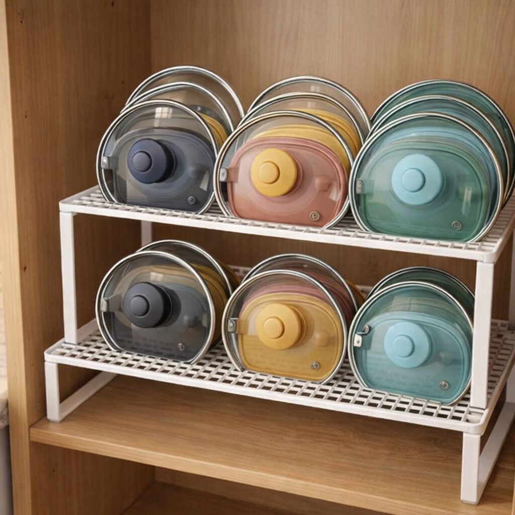 etagere placard couvercle